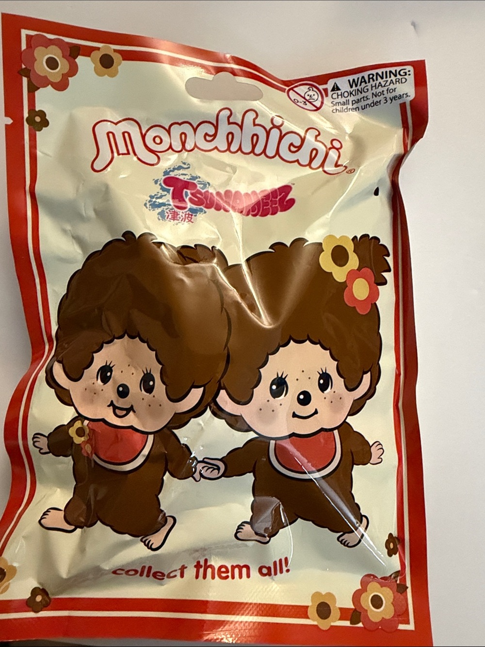 Monchhichi Kids Plush Doll - Brown - Monchhichi